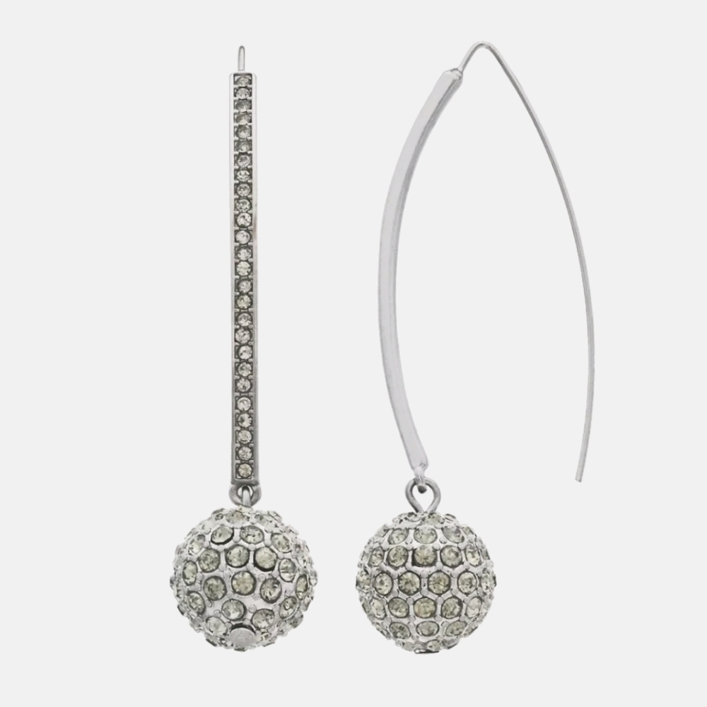 NEW Simply Vera Vera Wang Crystal Fireball Earring